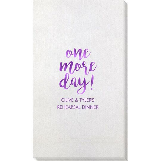 One More Day Bamboo Luxe Guest Towels